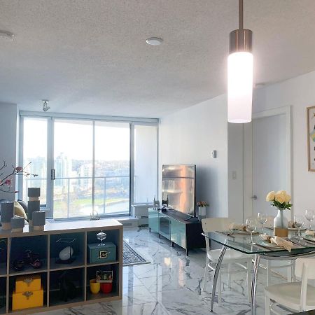 溫哥華Downtown+Amazing View+2Bd/2Ba Free Parking公寓 外观 照片