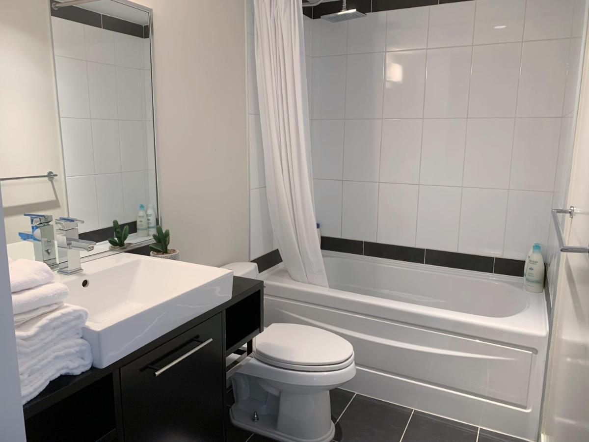 溫哥華Downtown+Amazing View+2Bd/2Ba Free Parking公寓 外观 照片