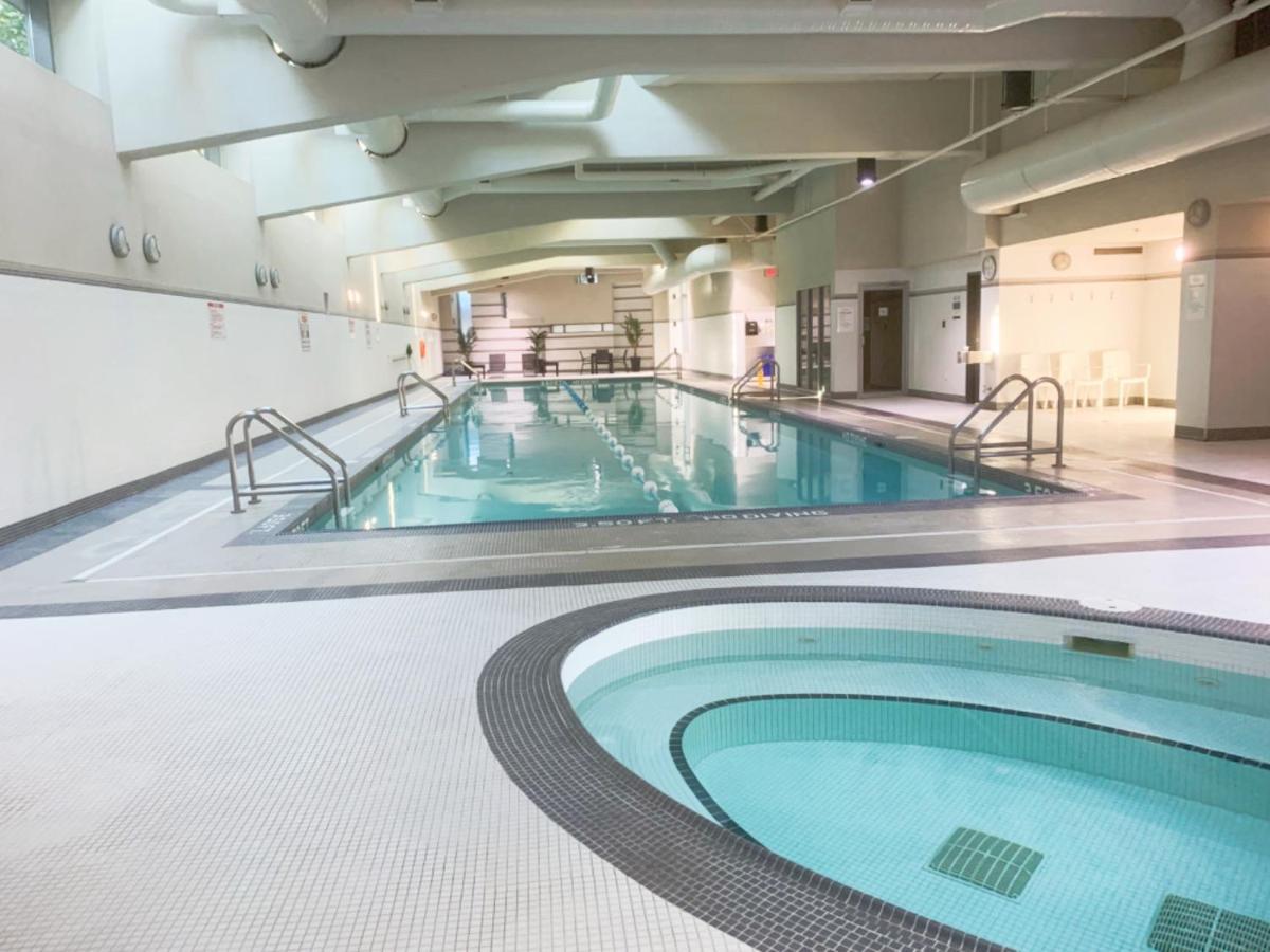 溫哥華Downtown+Amazing View+2Bd/2Ba Free Parking公寓 外观 照片